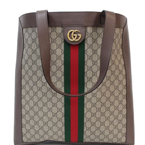 gucci large tote handbags|gucci tote official website.